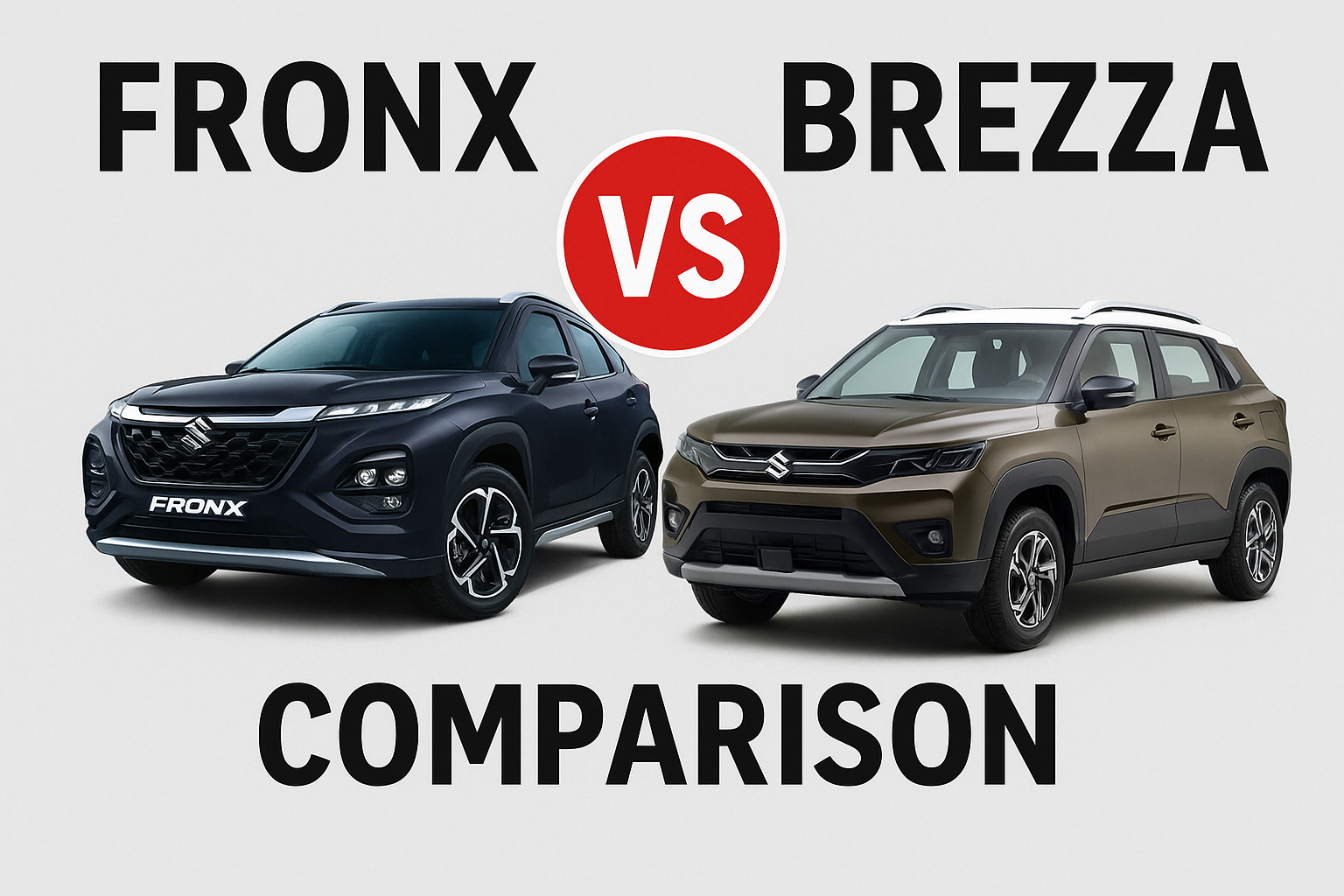 Breeza vs fronx comparison