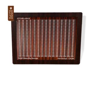 3. Nivasam Wooden Piggy Bank For kid & Adult